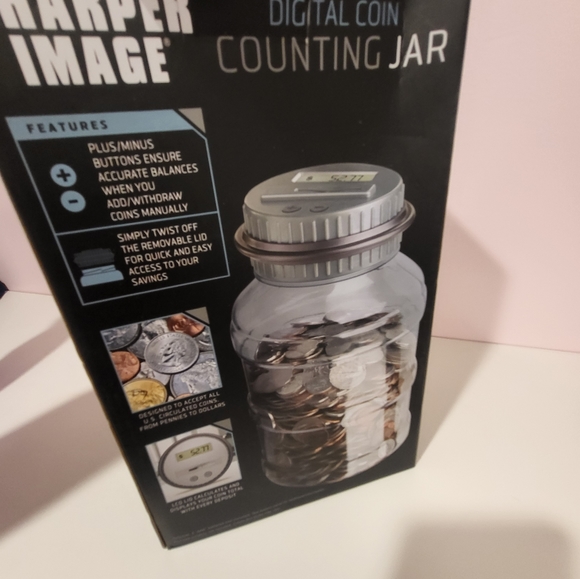 Sharper image electronic change counter new inbox never used - Picture 8 of 12